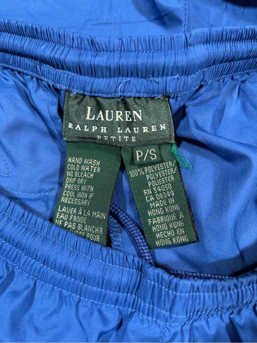 Vintage Lauren Ralph Lauren TRL Blue & Yellow Tracksuit Set-PS - Picture 9 of 9